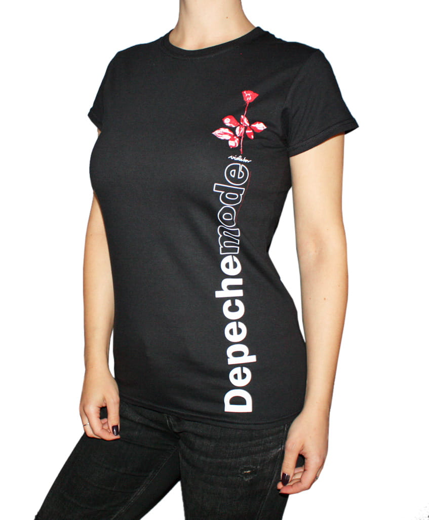 Dámské tričko Depeche Mode - Violator Side Rose XL