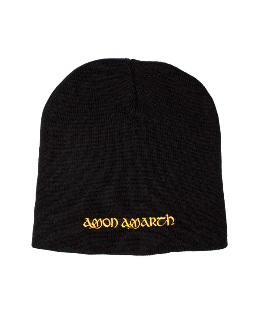 Čepice Amon Amarth - Logo zlaté Zimní