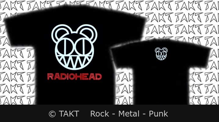 Tričko Radiohead - Logo 01j M