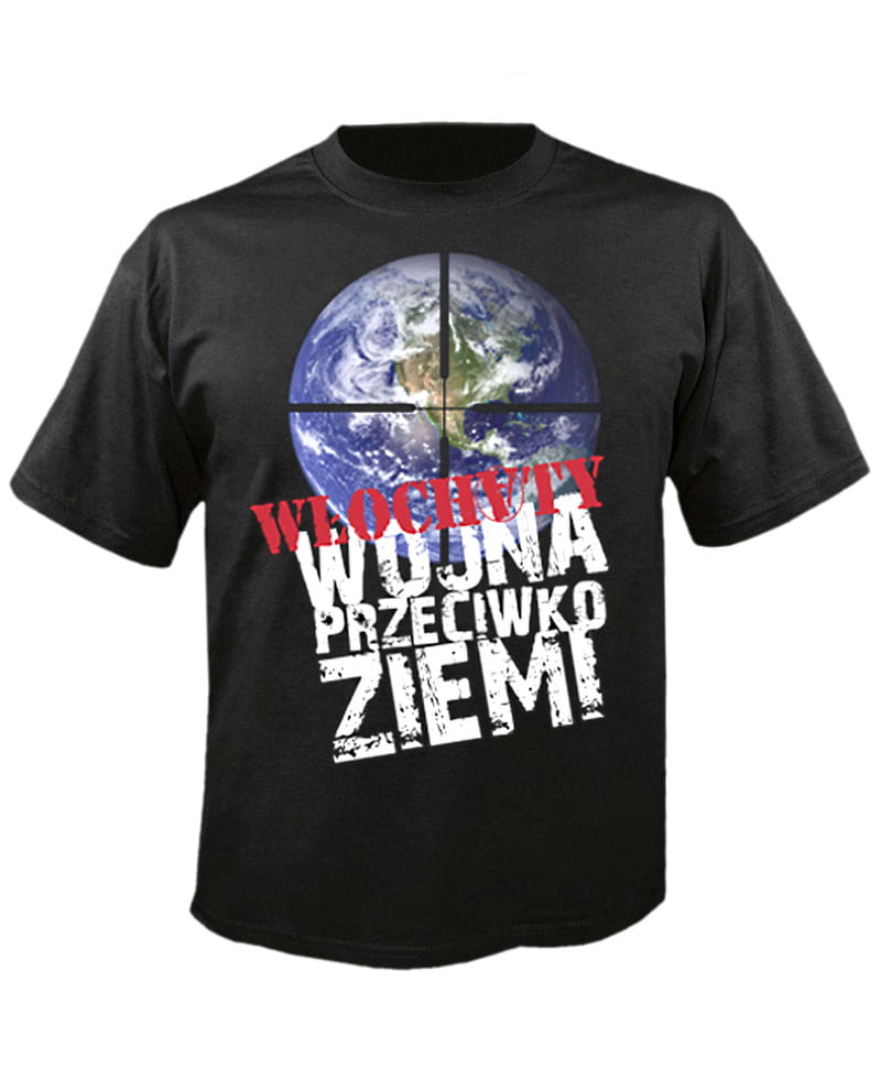 Tričko Wlochaty - Válka proti zemi XS