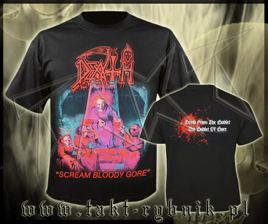 Tričko Death - Scream Bloody Core M