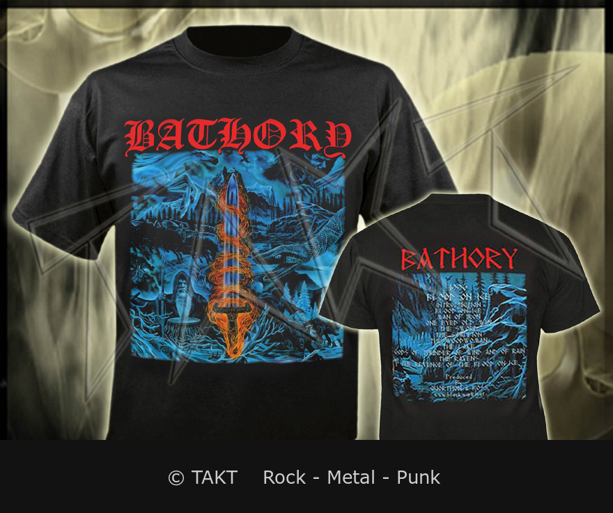 Tričko Bathory - Blood On Ice WG