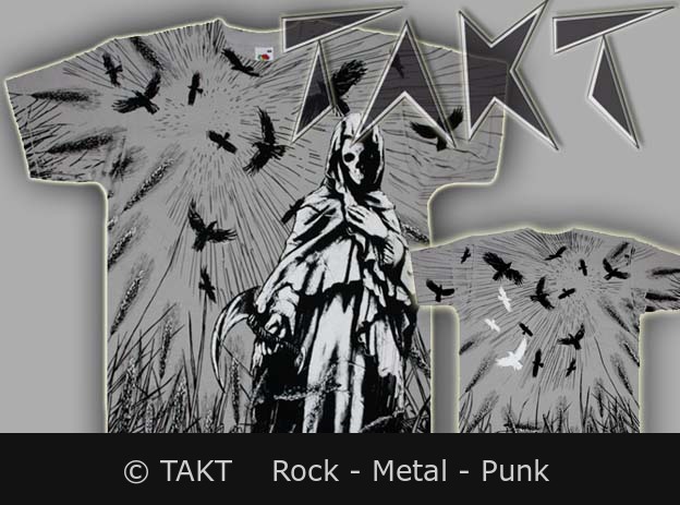 Tričko Death Harvest Gray - All Print XXL