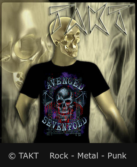Tričko Avenged Sevenfold - Bloody Trellis S