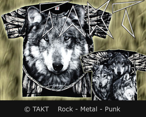 Tričko Wolf Pack - All Print XXL
