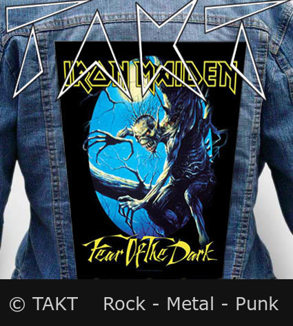 Nášivka na bundu Iron Maiden - Fear Of The Dark