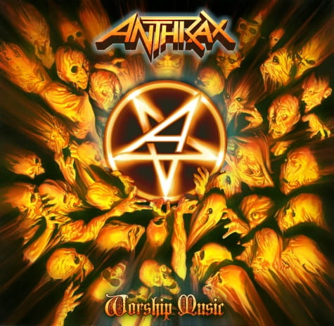 CD Anthrax - Worship Music Delux Edition