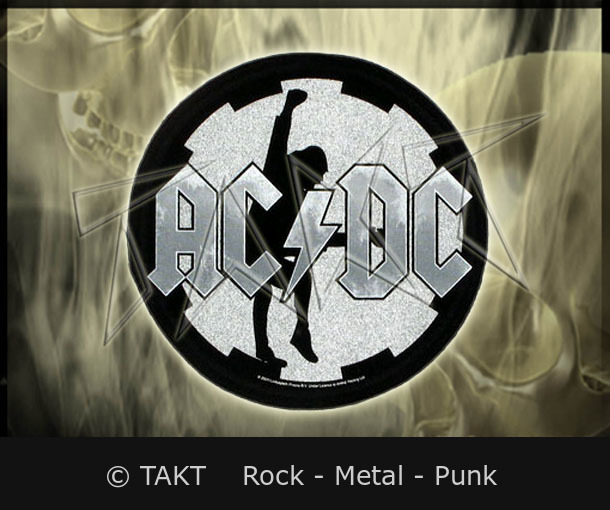 Nášivka kulatá AC/DC - Angus