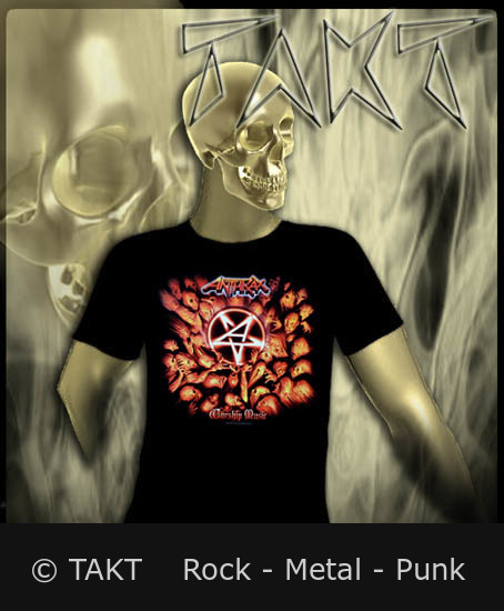 Tričko Anthrax - Worship Music Pentagram M
