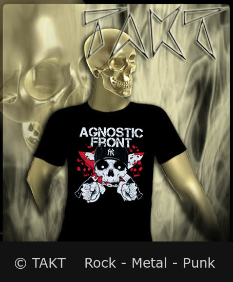 Tričko Agnostic Front - Skull M