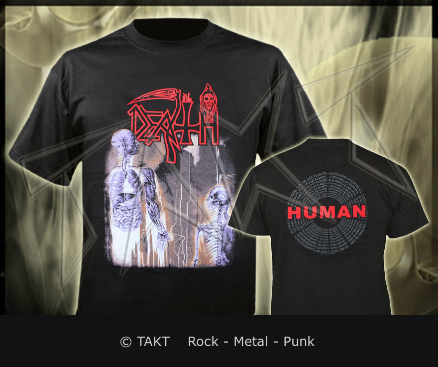 Tričko Death - Human XL