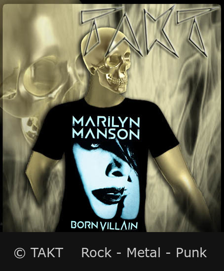 Tričko Marilyn Manson - Born Villain XL
