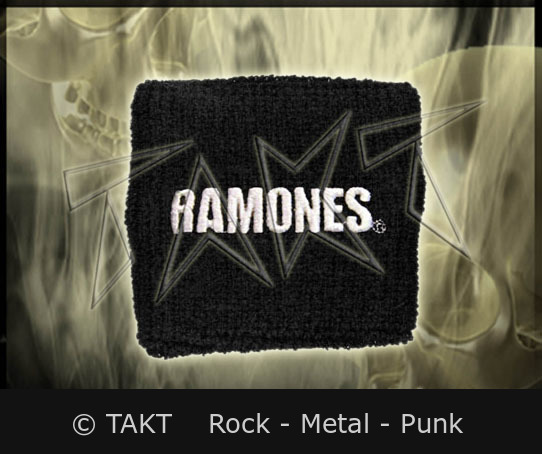 Potítko na ruku / zápěstí - Ramones - Logo