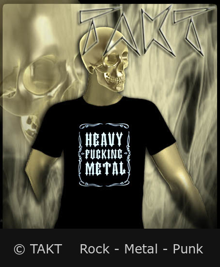 Tričko Heavy Fucking Metal 2 L