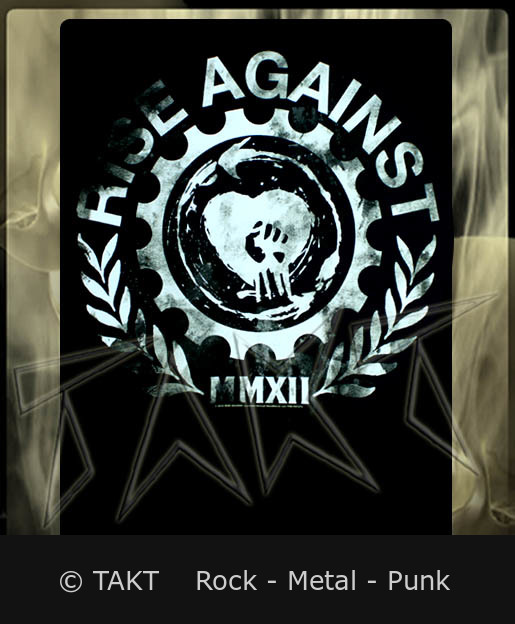 Tričko Rise Against - Gear Fist L