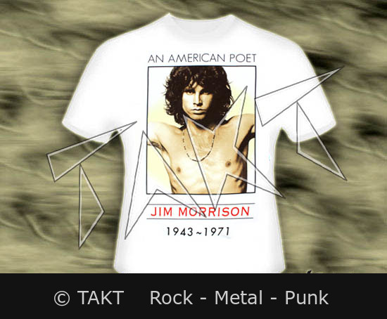Tričko The Doors - Jim Morrison - American Poet L