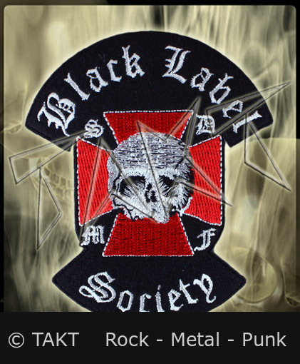 Nášivka - Nažehlovačka Black Label Society - Red Cross