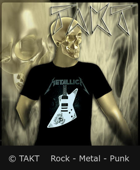 Tričko Metallica - Hetfield kytara 2 - Papa Het S