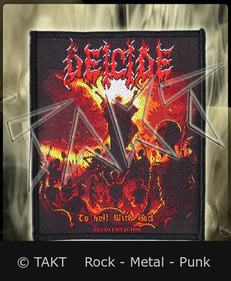 Nášivka Deicide - To Hell With God