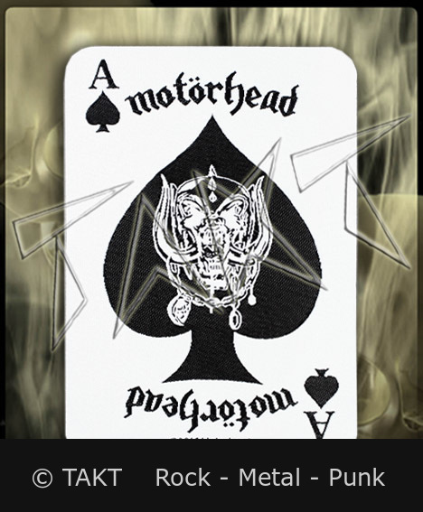 Nášivka Motorhead - Ace Of Spades Card