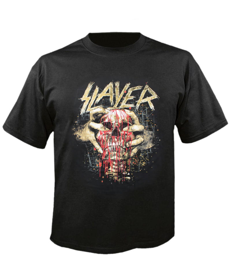 Tričko Slayer - Skull Clench XXL