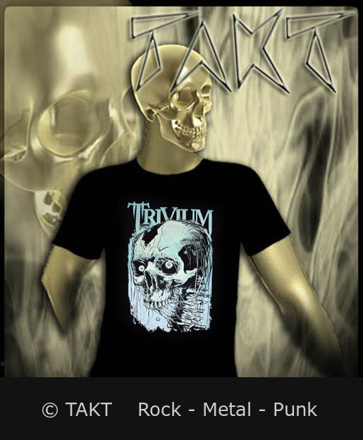 Tričko Trivium - Skull M