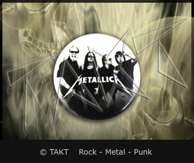 Placka se špendlíkem Metallica - Band M