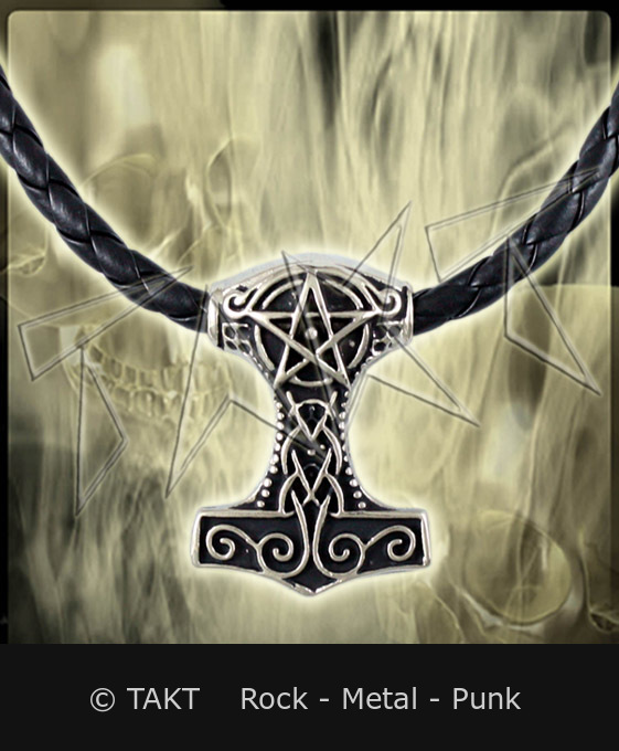 Přívěšek Thorovo kladivo 24 pentagram