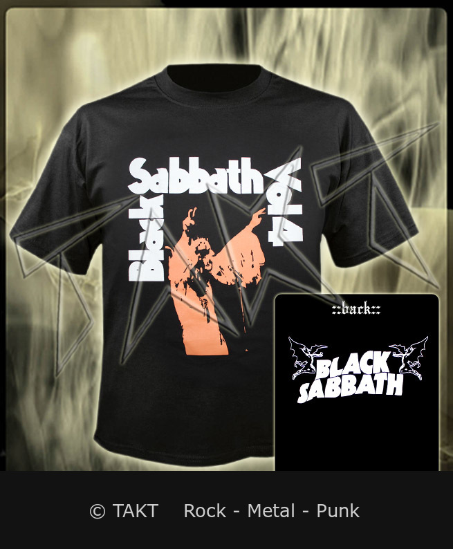 Tričko Black Sabbath - Vol. 4 L