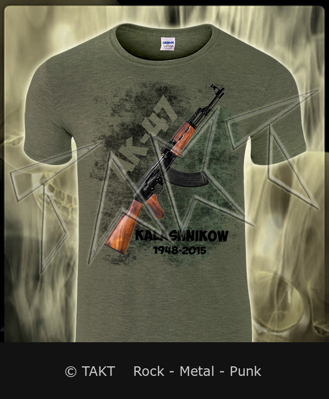 Tričko Kalashnikov 03 zelené M