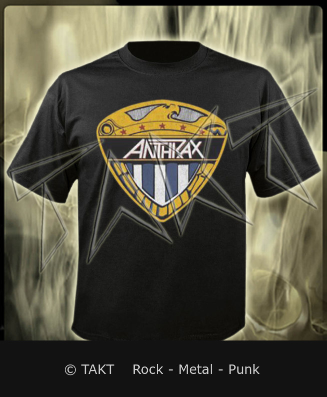 Tričko Anthrax - Eagle Shield XXL