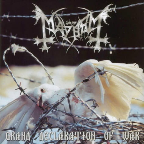 CD Mayhem - Grand Declaration Of War - 2001