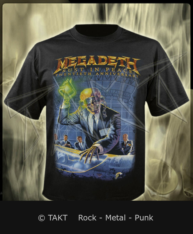 Tričko Megadeth - Rust In Peace