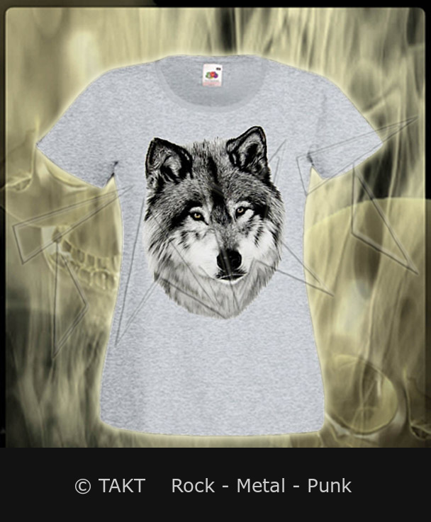 Dámské tričko Wolf 4 šedé L