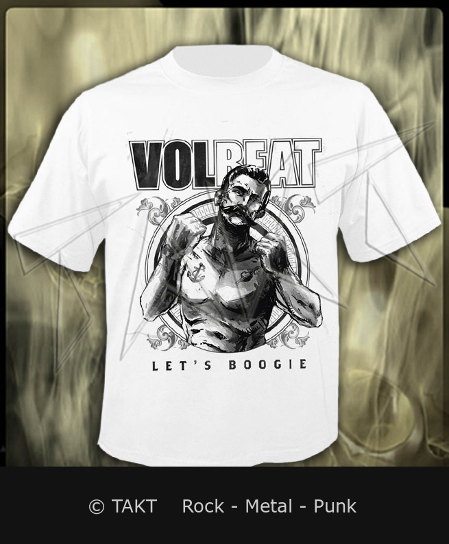 Tričko Volbeat - Seal The Deal Let s Boogie 2 bílé XXL