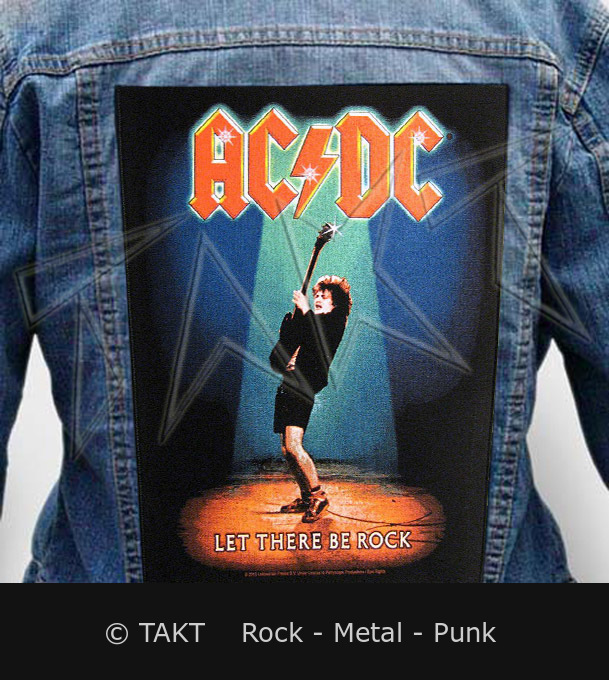 Nášivka na bundu AC/DC - Let There Be Rock