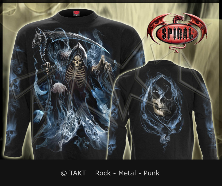 Tričko s dlouhým rukávem Ghost Reaper - Spiral Direct - All Print XXL