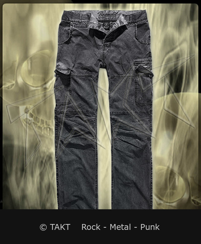 Kalhoty Rocky Star Black Washed / Černé XL