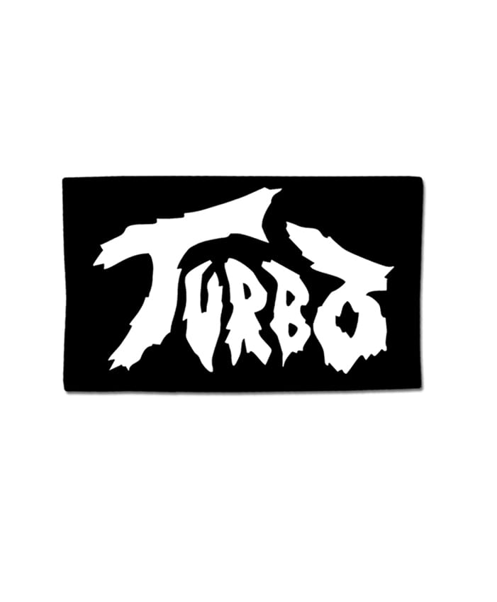 Nášivka Turbo Logo bílé
