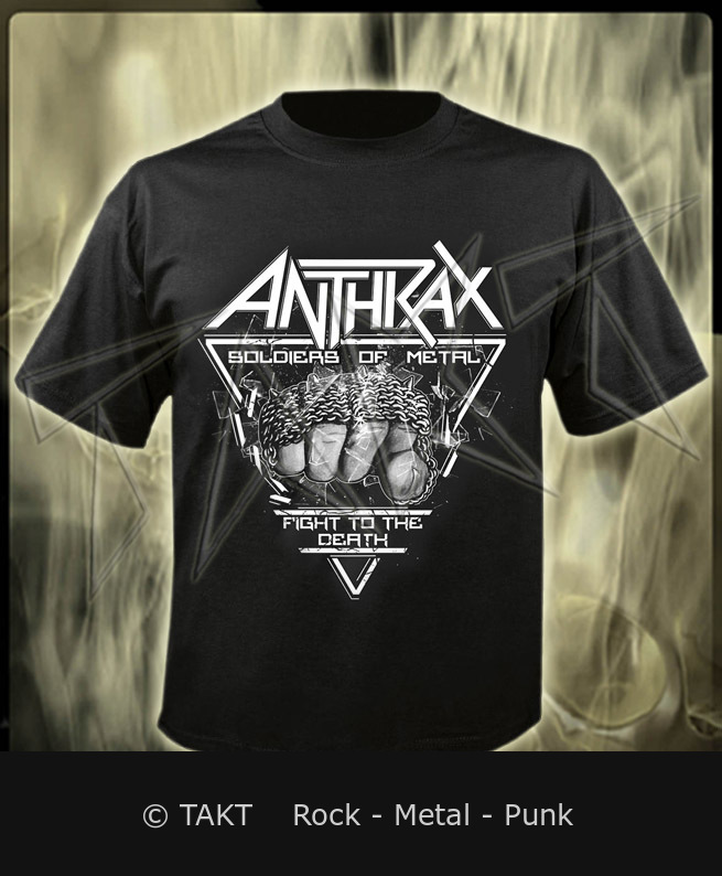 Tričko Anthrax - Soldiers Of Metal M