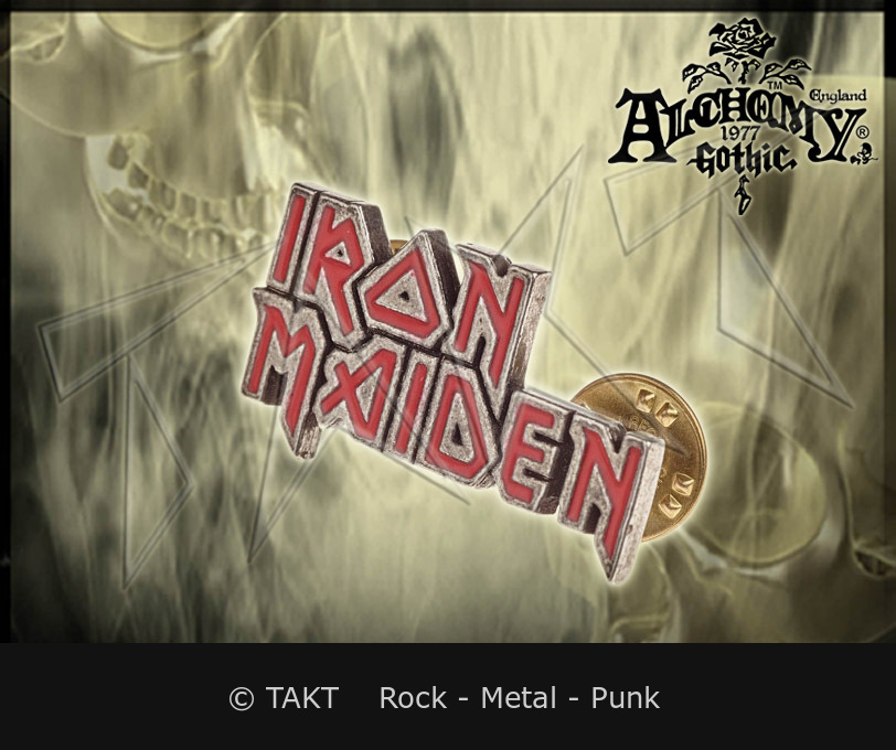 Odznak Iron Maiden Logo Alchemy