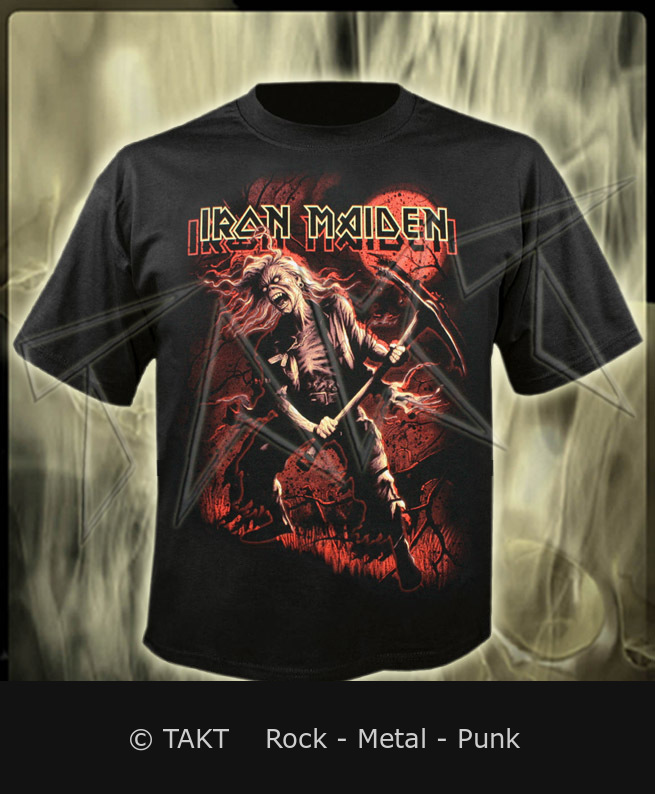Tričko Iron Maiden - Benjamin Breeg 3 Red Graphic M