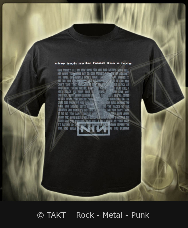 Tričko Nine Inch Nails - Head Like A Hole XL