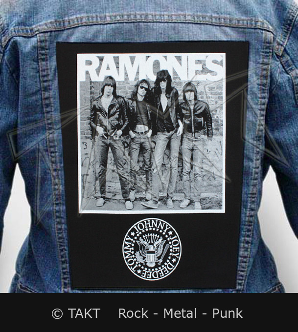 Nášivka na bundu Ramones - 1976 - Foto