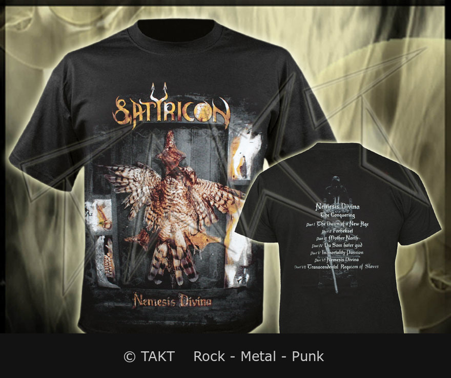 Tričko Satyricon - Nemesis Divina XL