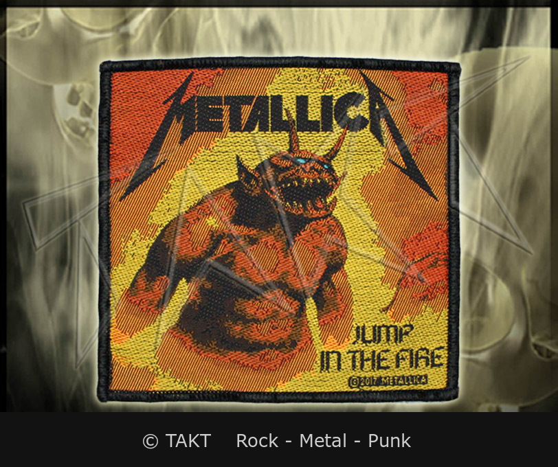 Nášivka Metallica - Jump In The Fire