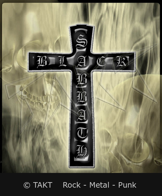 Odznak Black Sabbath - Cross