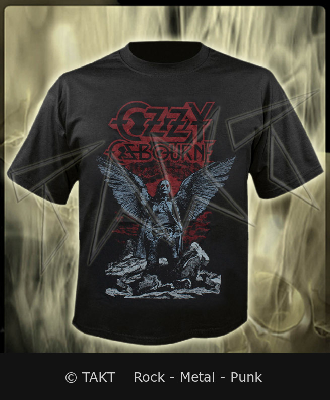 Tričko Ozzy Osbourne - Angel Wings L