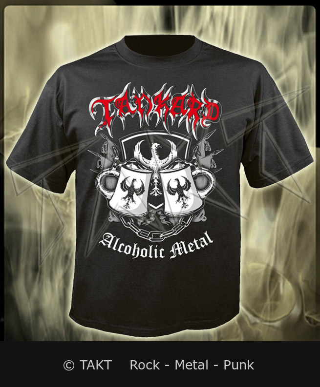 Tričko Tankard - Alcoholic Metal S