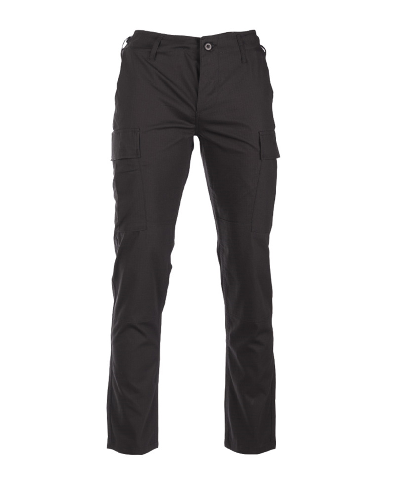Kalhoty Bdu - Slim Fit černé M